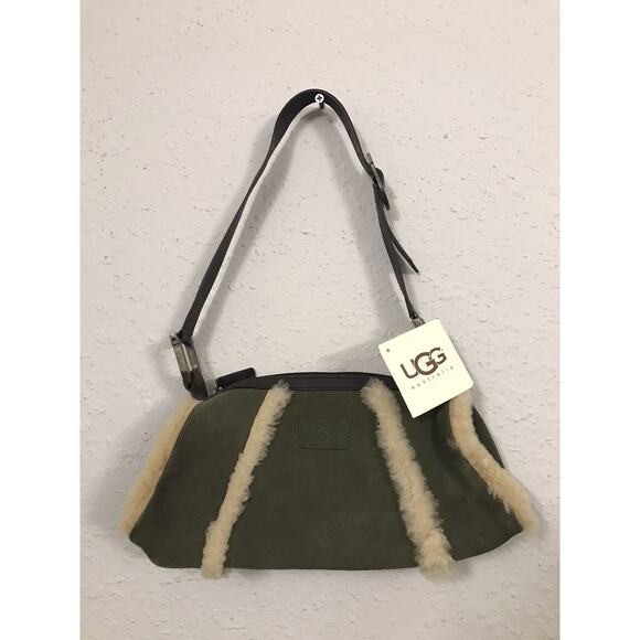 UGG Green and Cream Women's Bag NWT - Picture 3 of 16